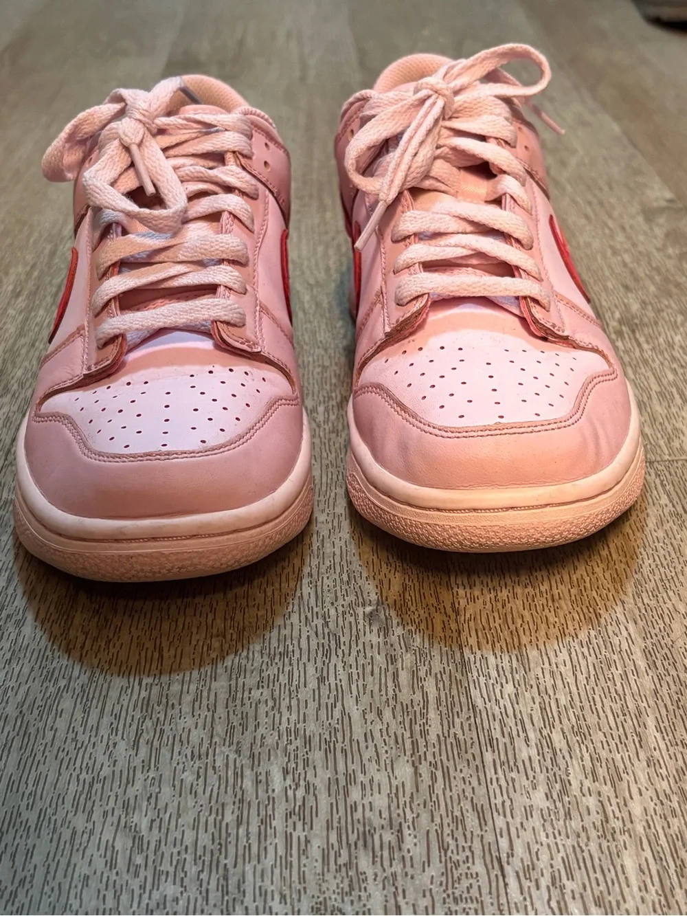 NIKE DUNKS PINK 7Y